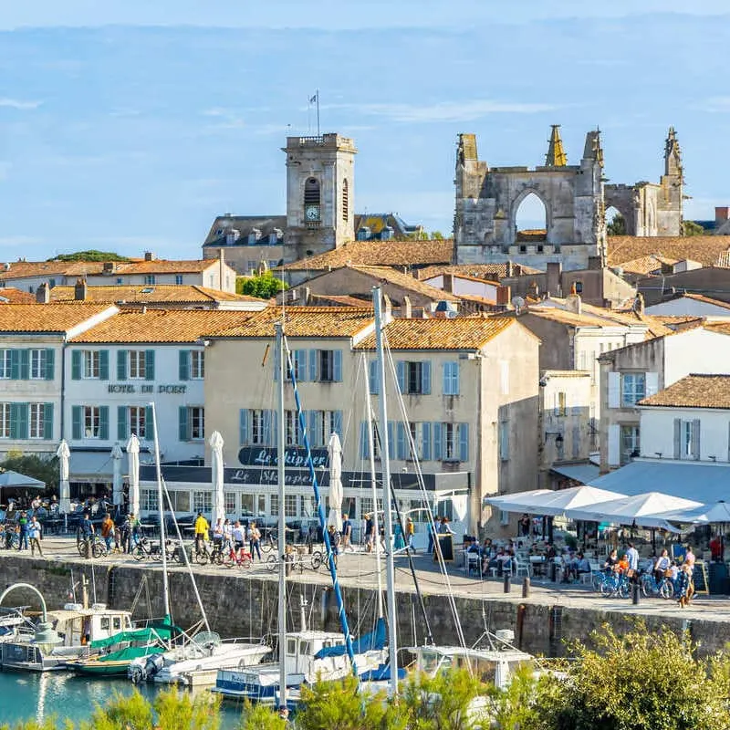 Saint-Martin-de-Re Waterfront In Ile de Re, France