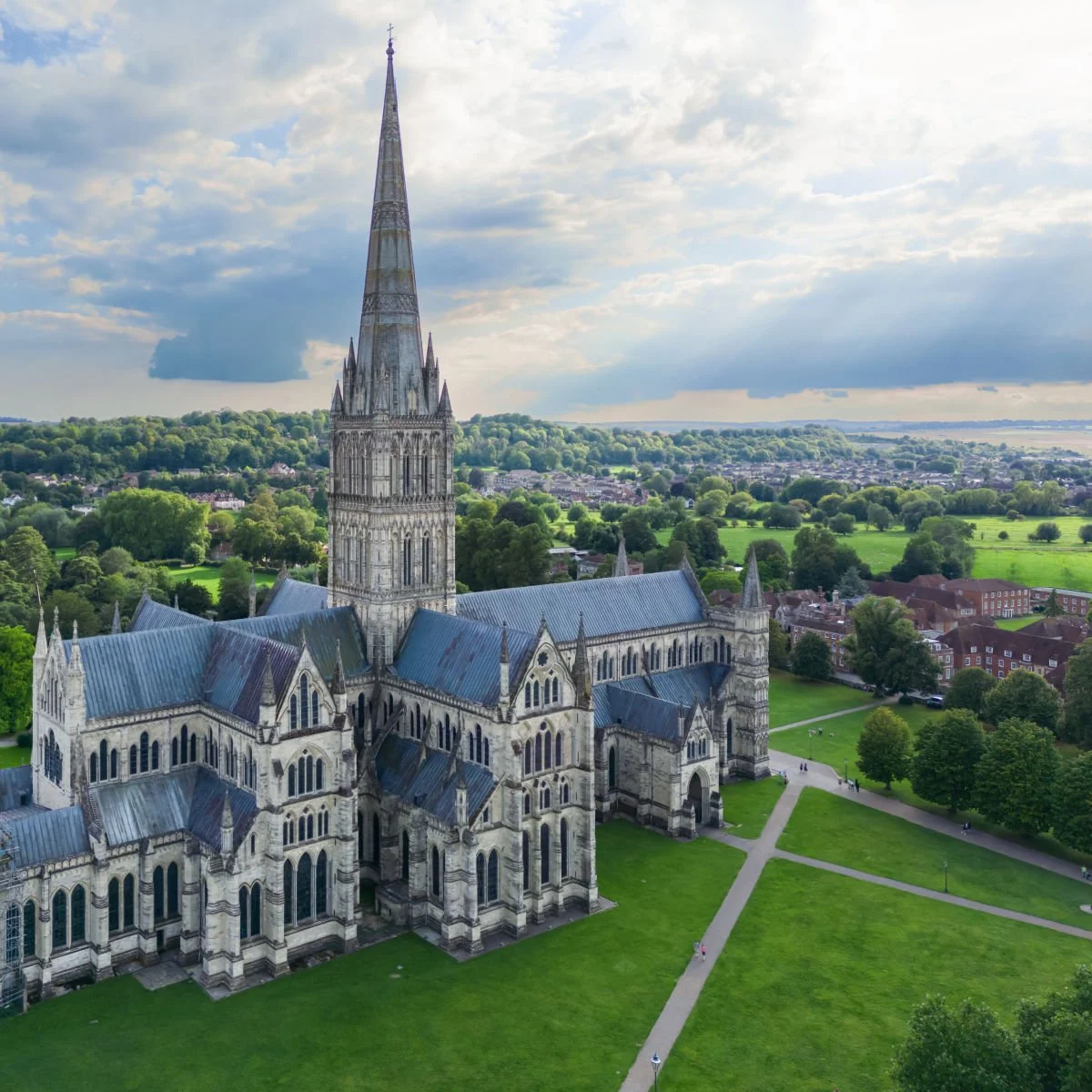 Salisbury Cathedral in UK