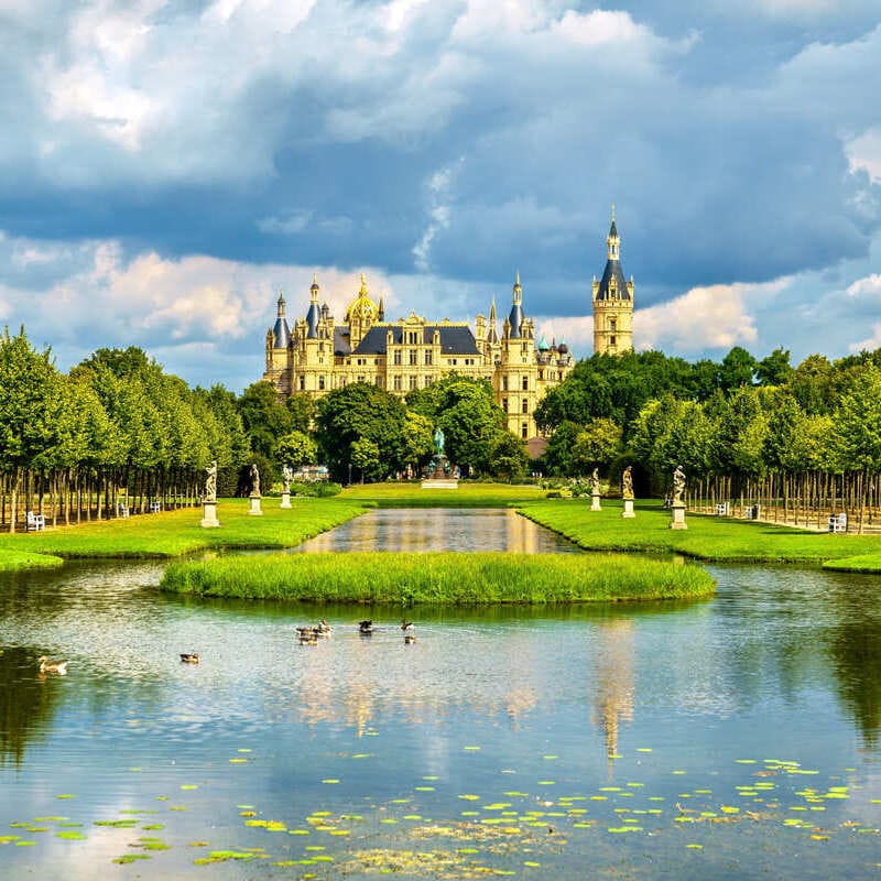 Schloss Schwerin In Germany