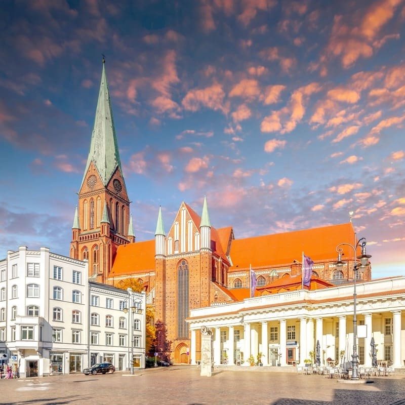 Schwerin Altstadt In Germany