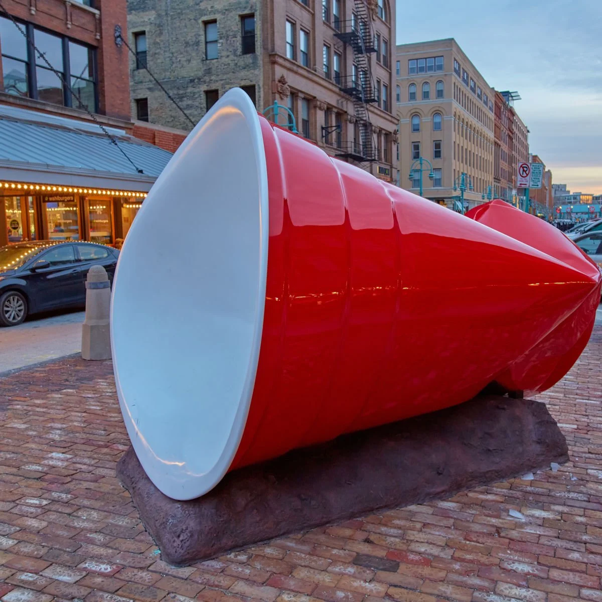 Solo Cup art installation - Milwaukee, WI