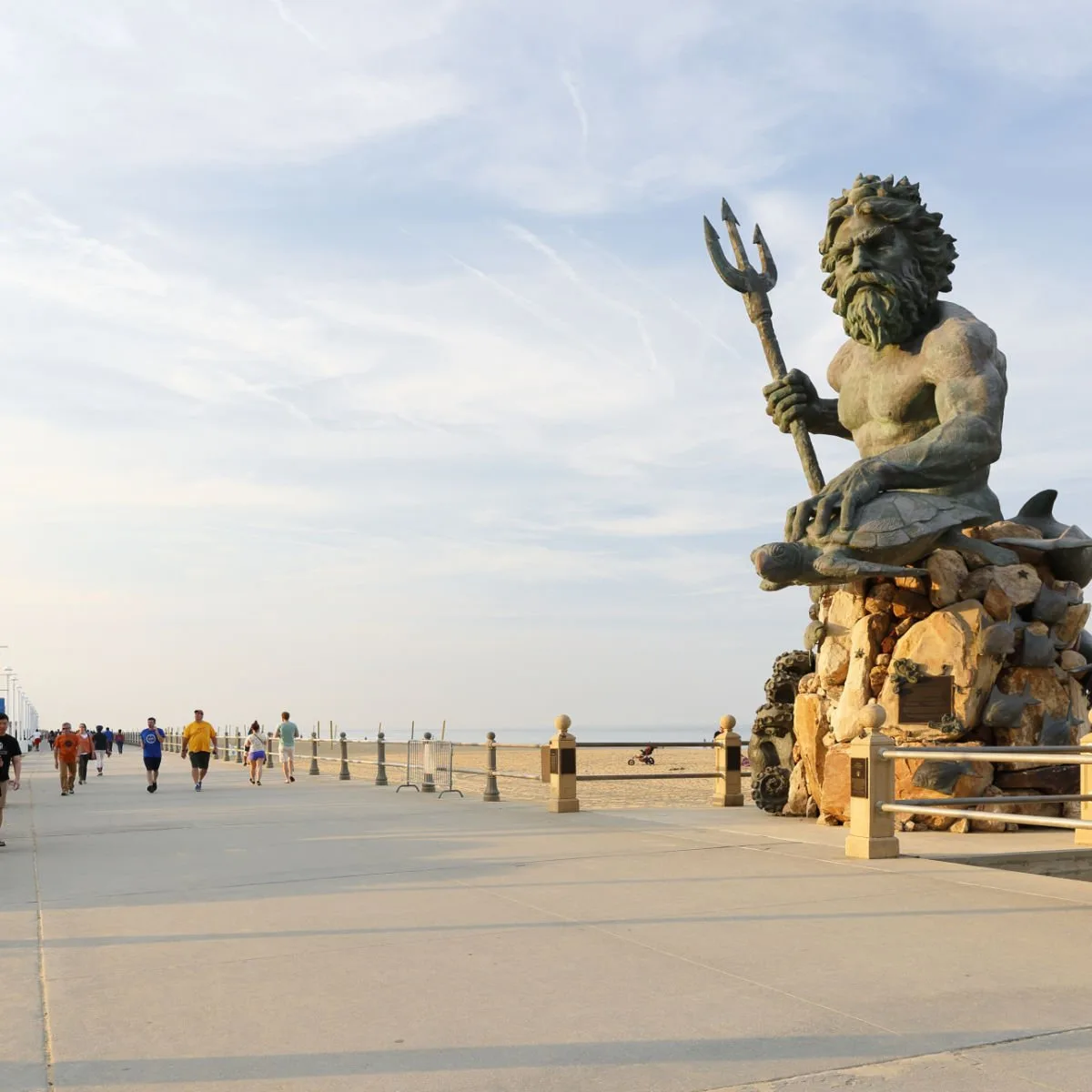 The King Neptune Statue at Virginia Beach