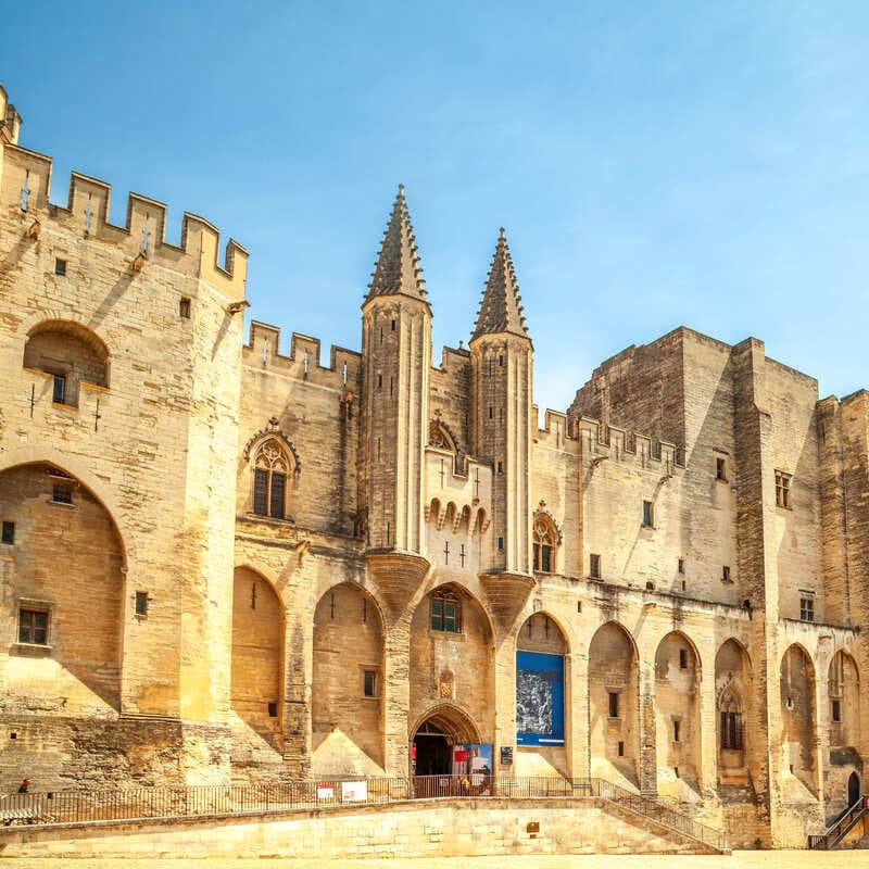 The Medieval Palace of the Popes, Avignon, France