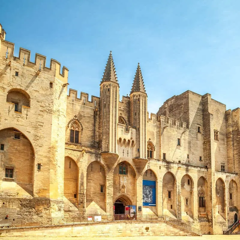 The Medieval Palace of the Popes, Avignon, France