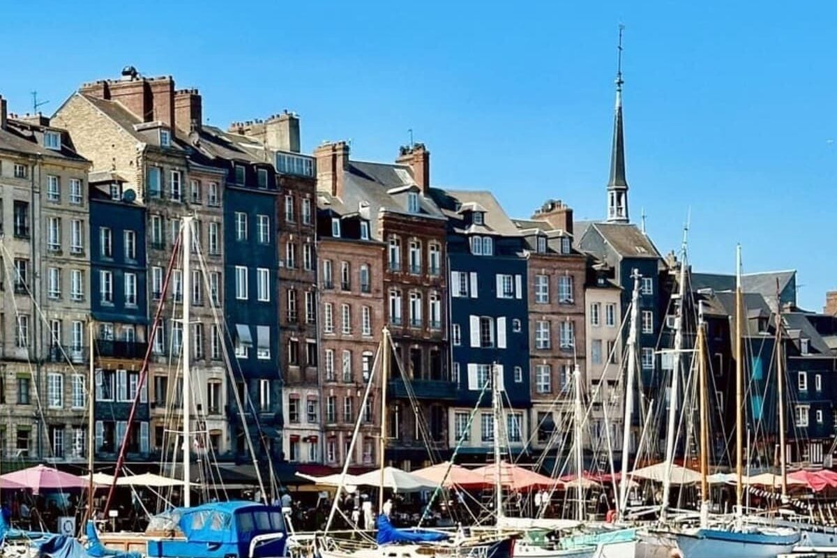 The Vieux-Bassin In Honfleur, Normandy, France