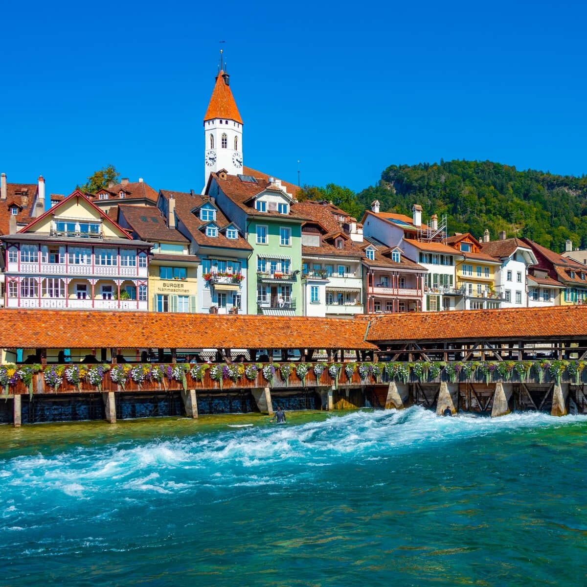 Thun Riverfront, Switzerland