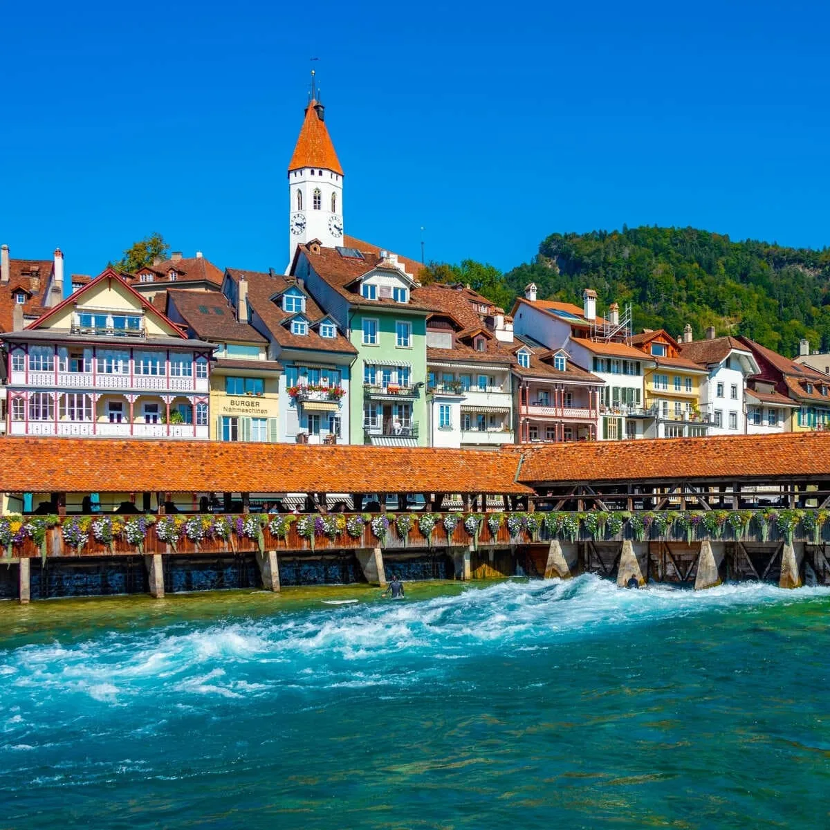 Thun Riverfront, Switzerland