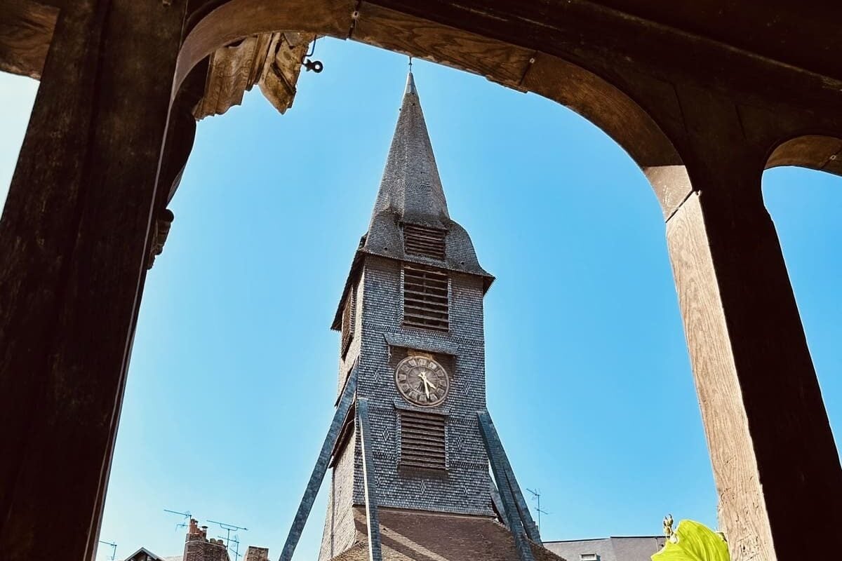 Wooden Church In Honfleur, Normandy, France