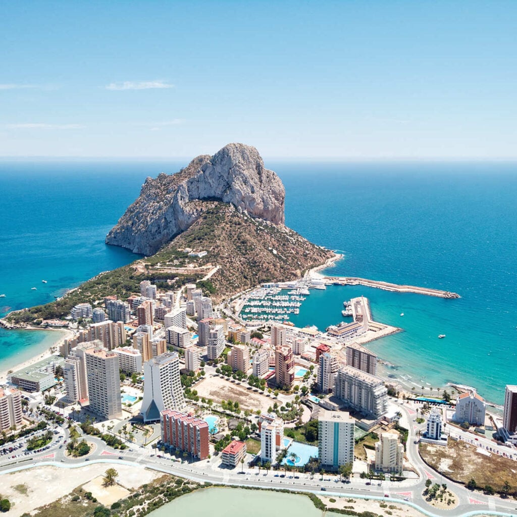 Aerial View Of Costa Calida, Spain