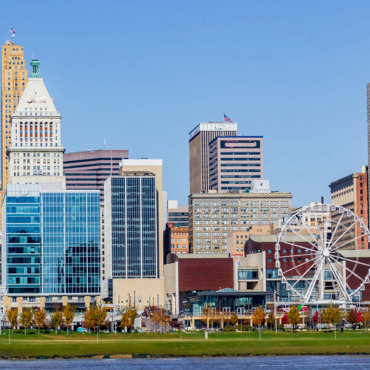 Cincinnati riverfront
