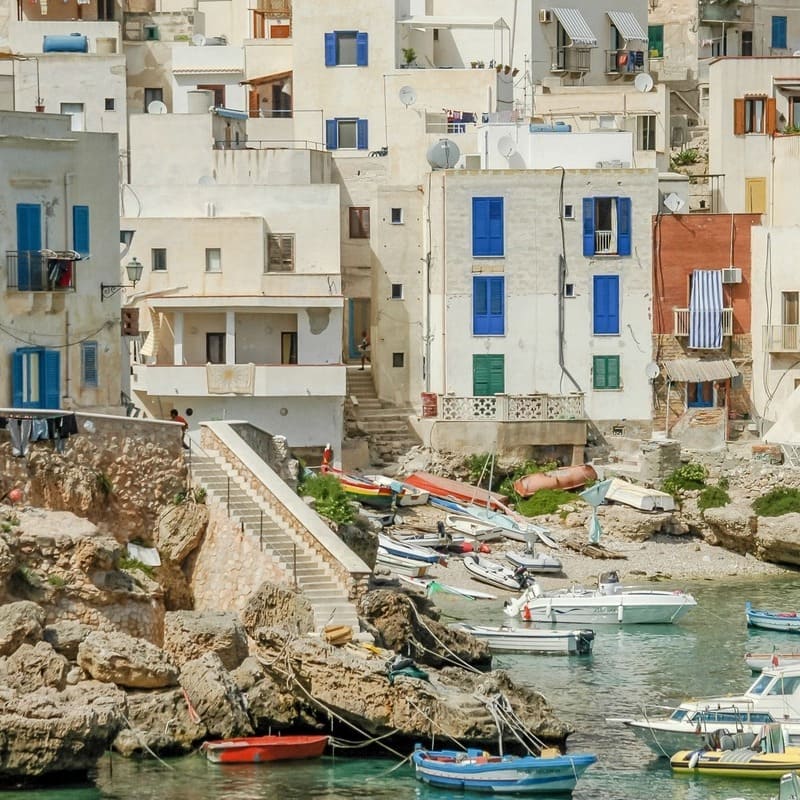 Egadi Islands In Sicily, Italy
