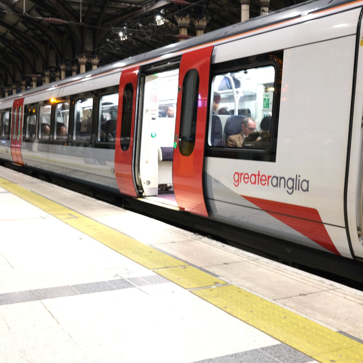 Greater Anglia train in UK