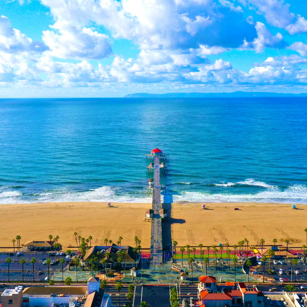 Huntington Beach, CA panorama