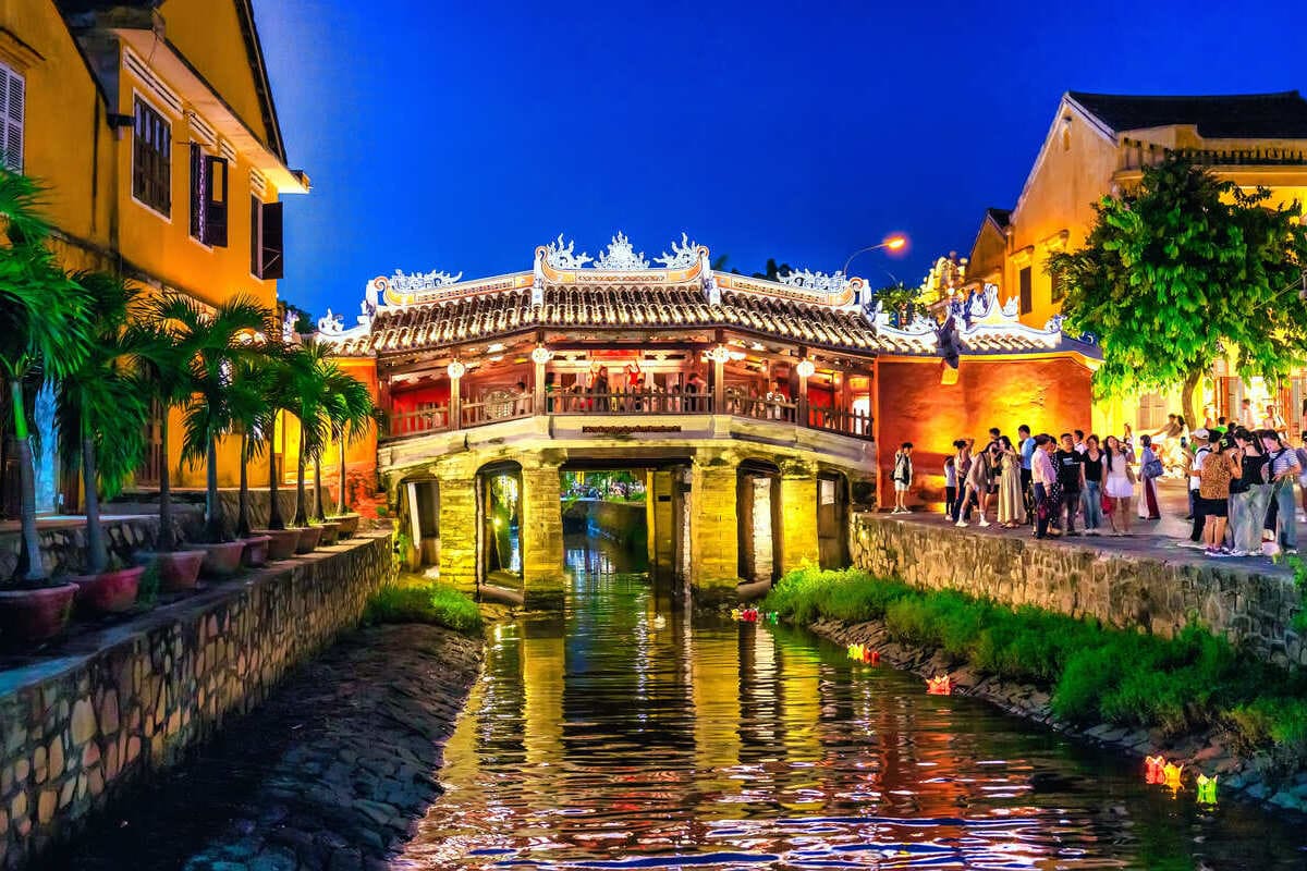Japanese Covered Bridge In Hoi An, Vietnam