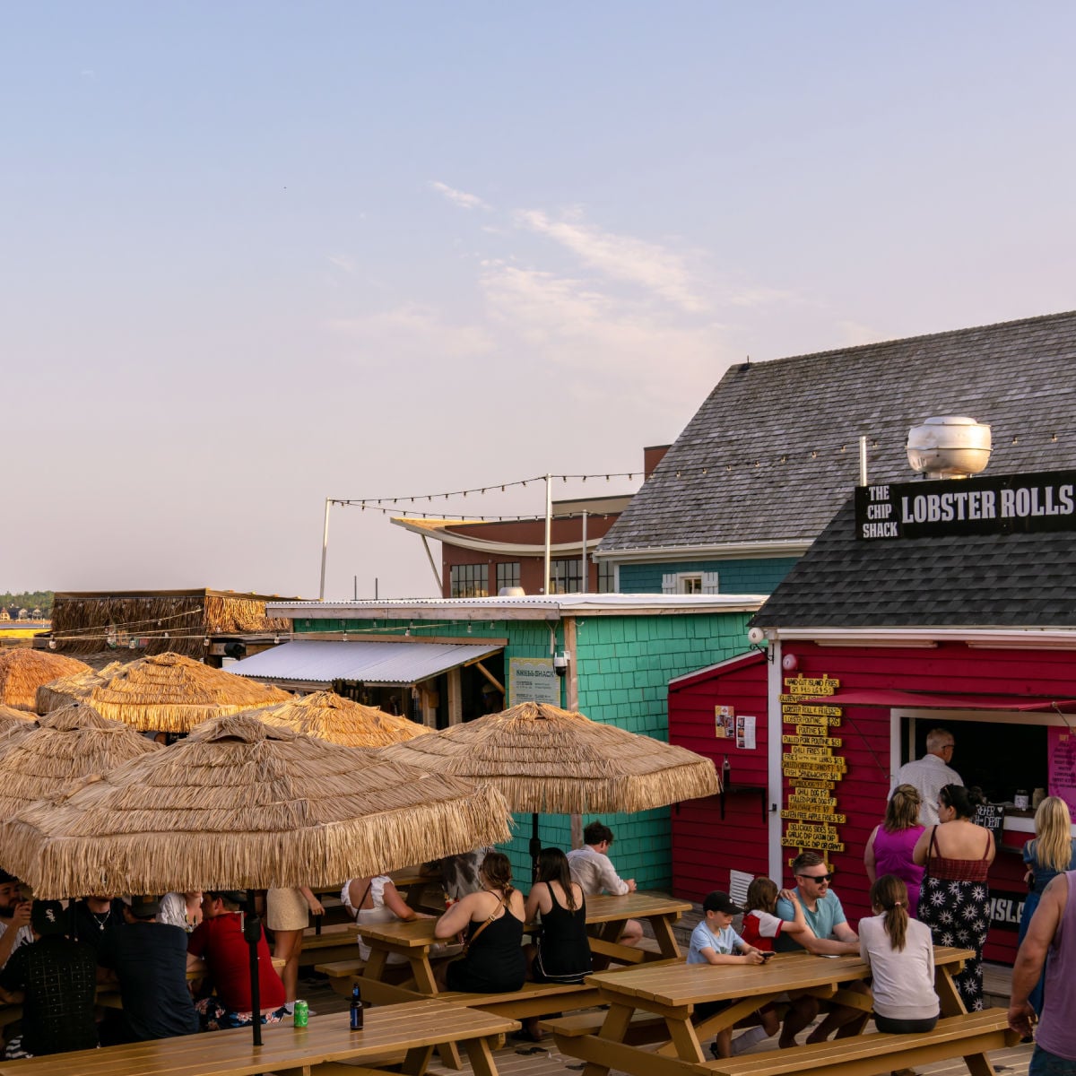 Lobster shack in Charlottestown, PEI