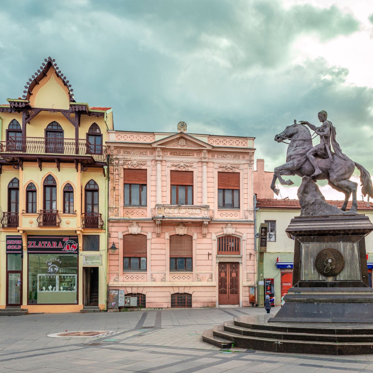 Magnolia Square in Bitola, North Macedonia