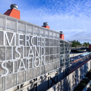 Mercer Island Station in Washington