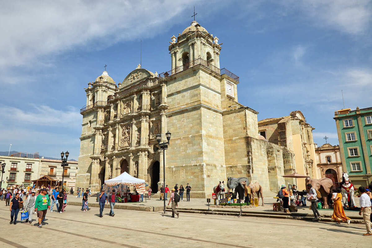 Oaxaca de Juarez Cathedral, Mexico