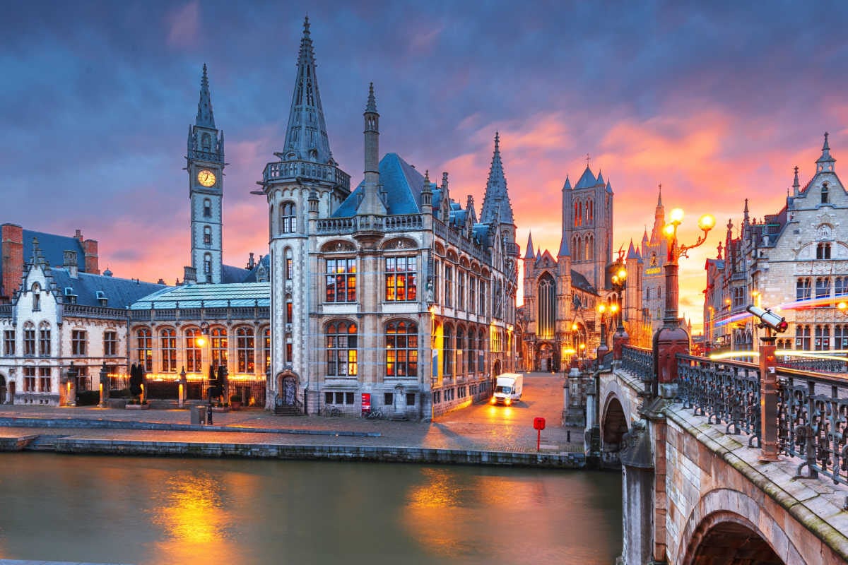 Old Town Ghent, Belgium