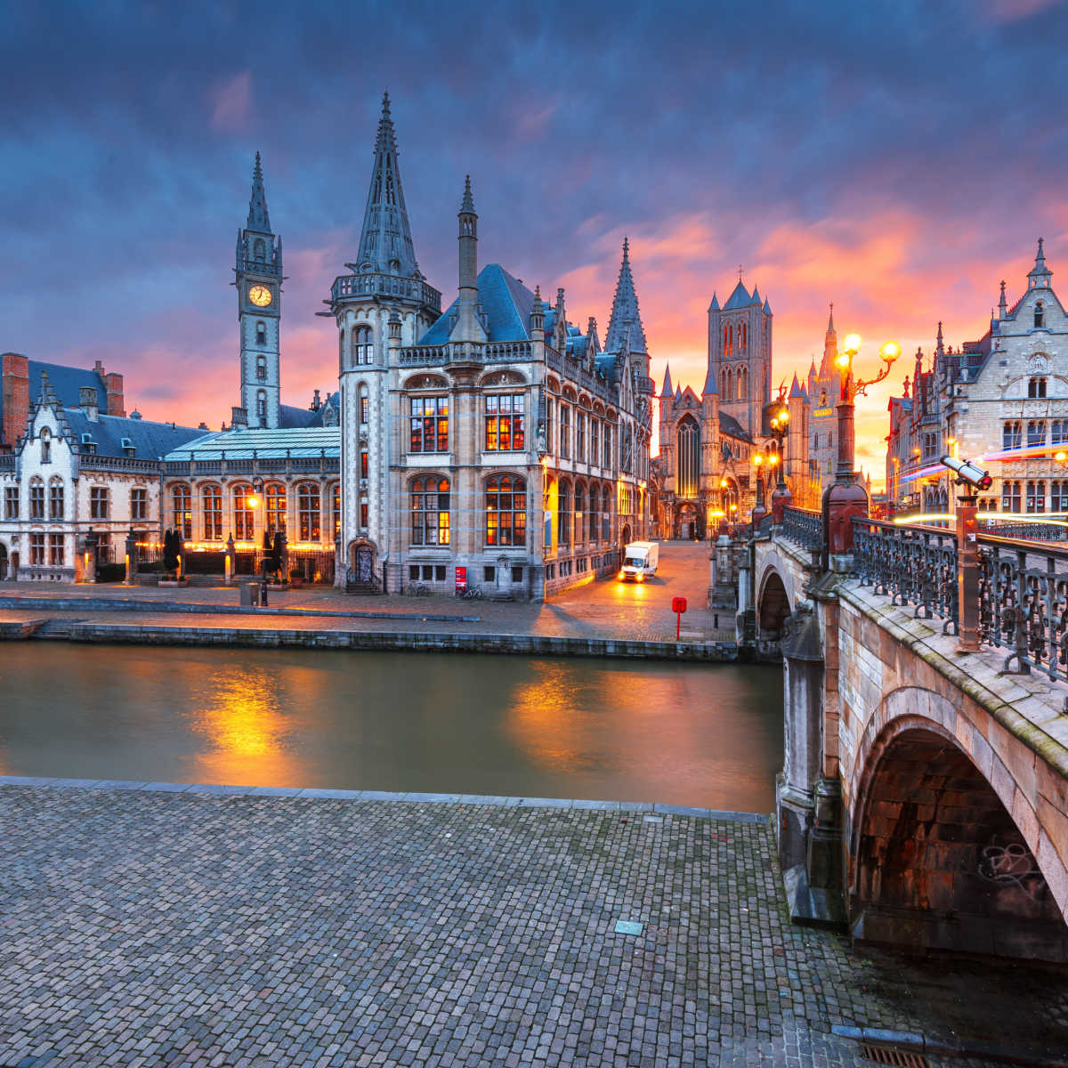 Old Town Ghent, Belgium