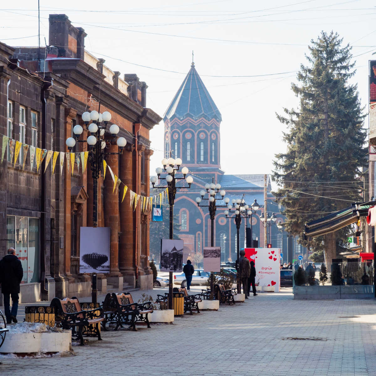 Ancient city of Gyumri, Armenia