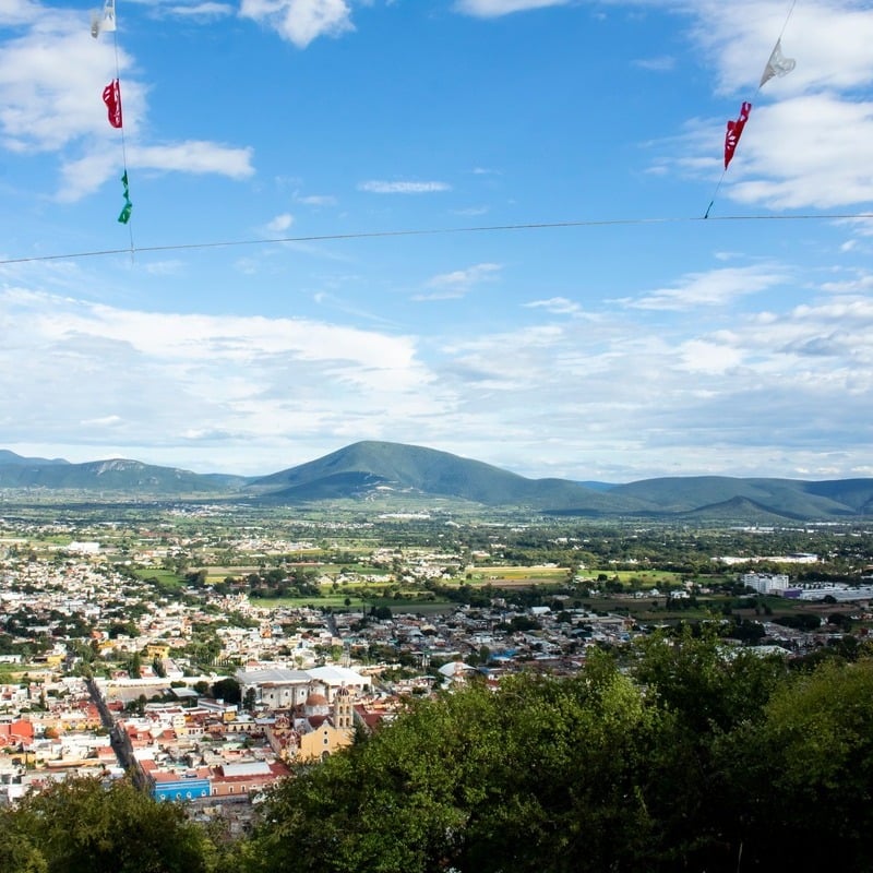 Panoramic View Of Atlixco, Mexico