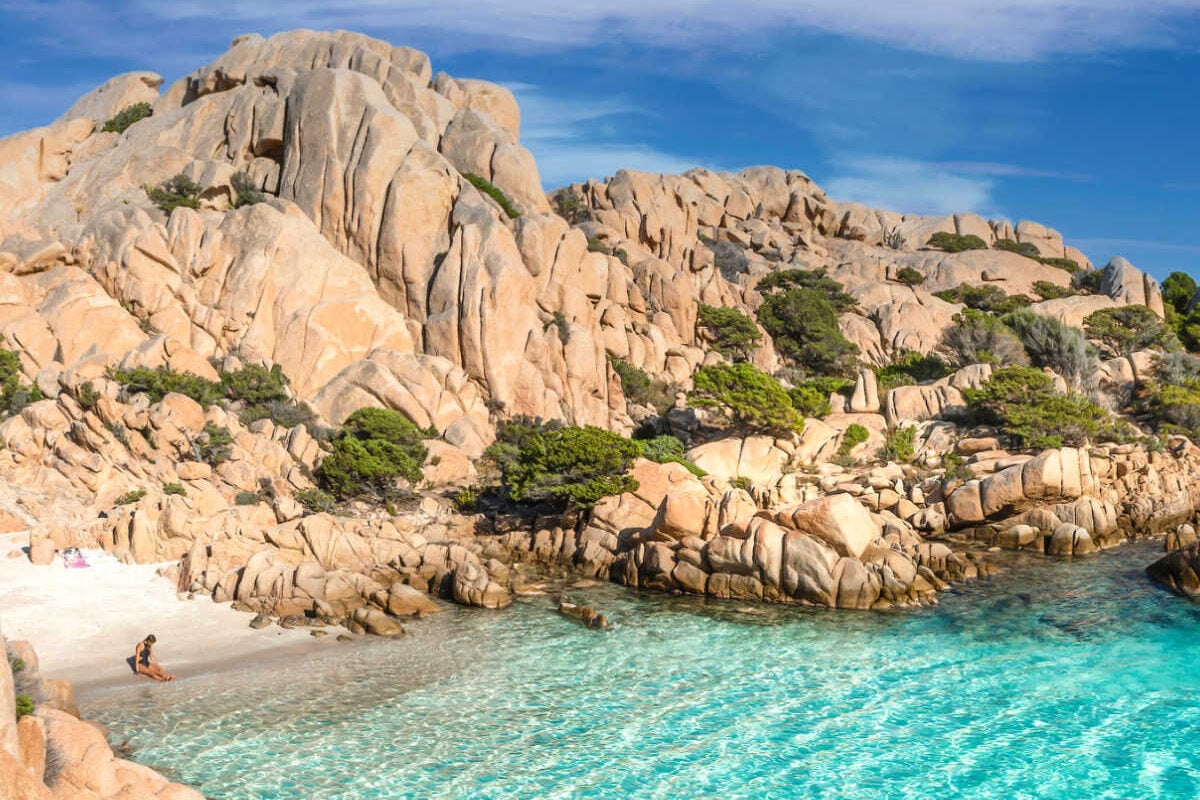 Paradisal cove in Sardinia