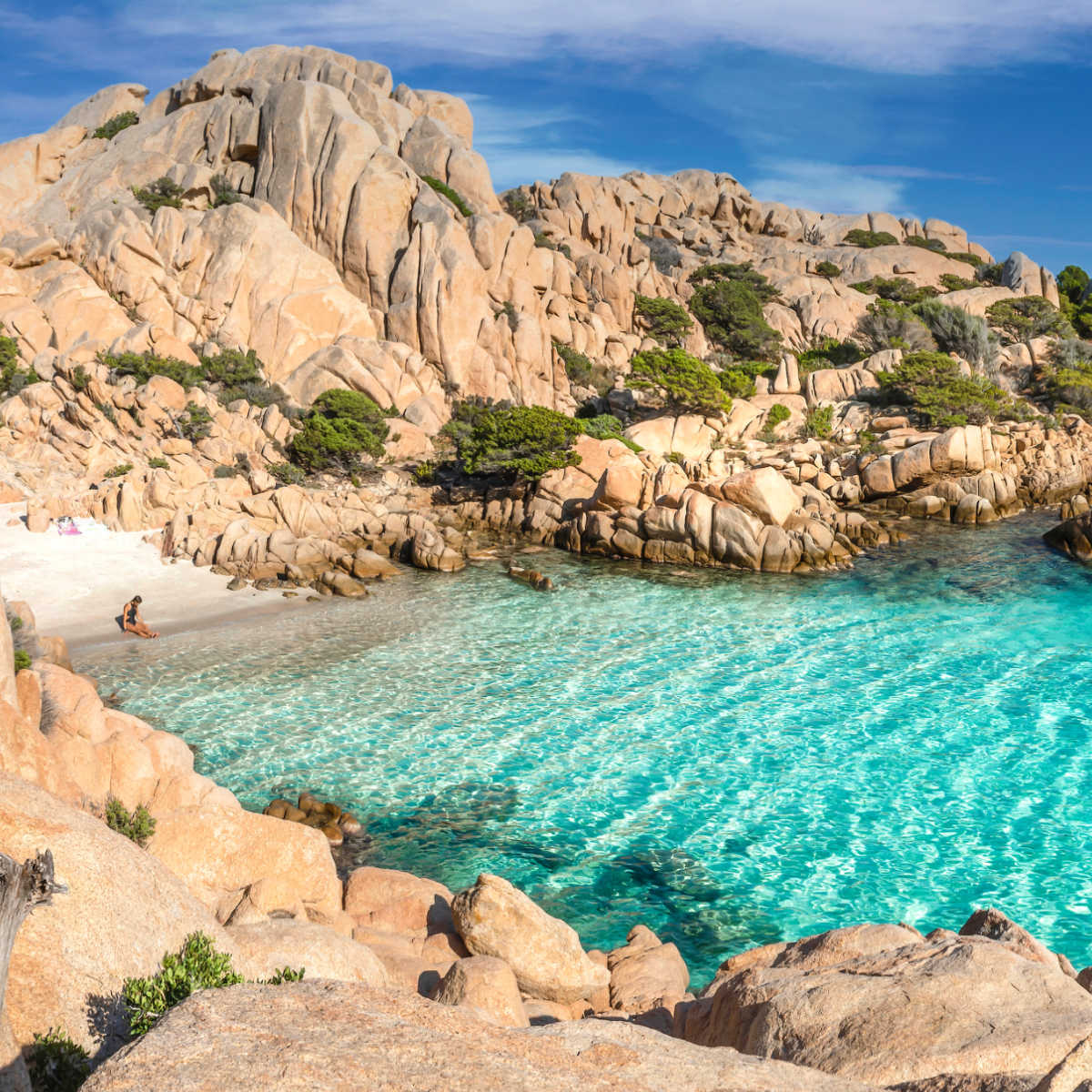 Paradisal cove in Sardinia