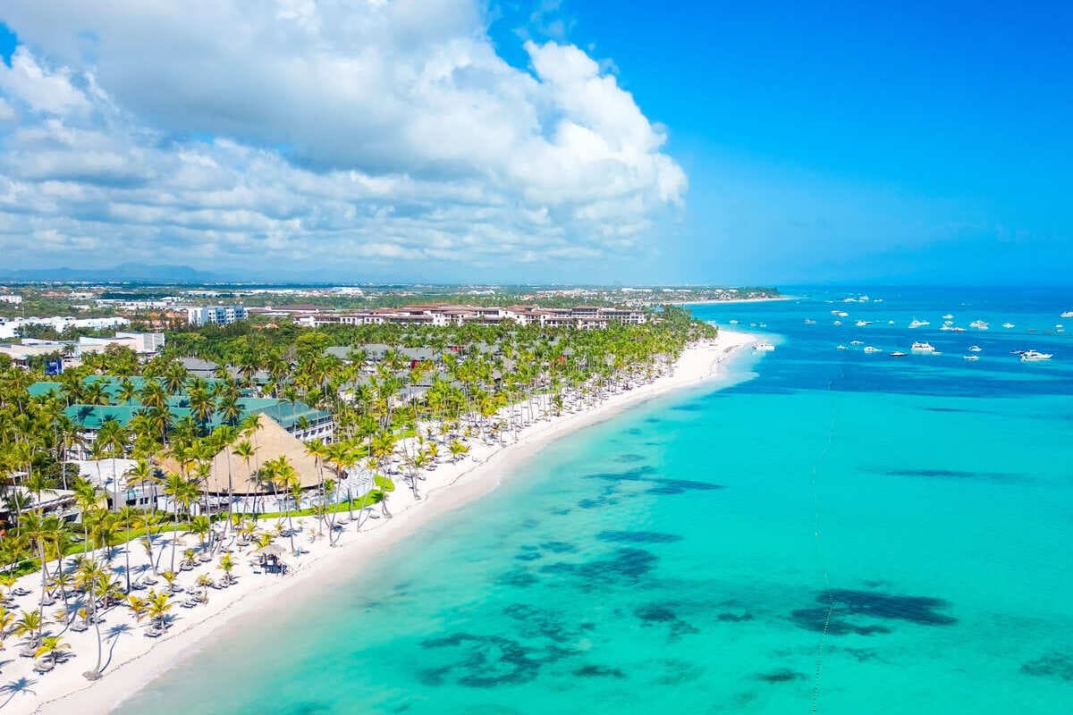 Panoramic View Of Punta Cana, Dominican Republic