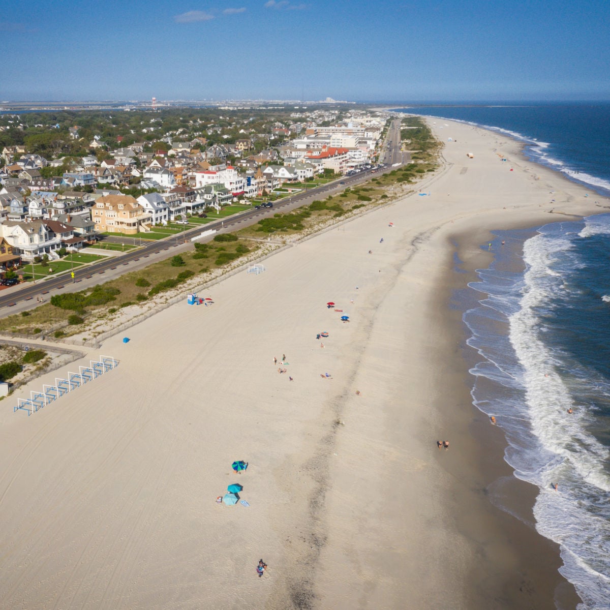 Aerial view of Cape May, NJ