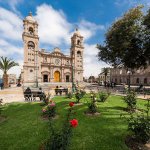 Cathedral in Tacna, Peru