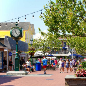 Charming townscape of Cape May, NJ