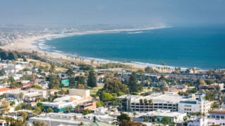 Sweeping view of Ventura, CA