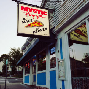 Mystic Pizza shop in Connecticut