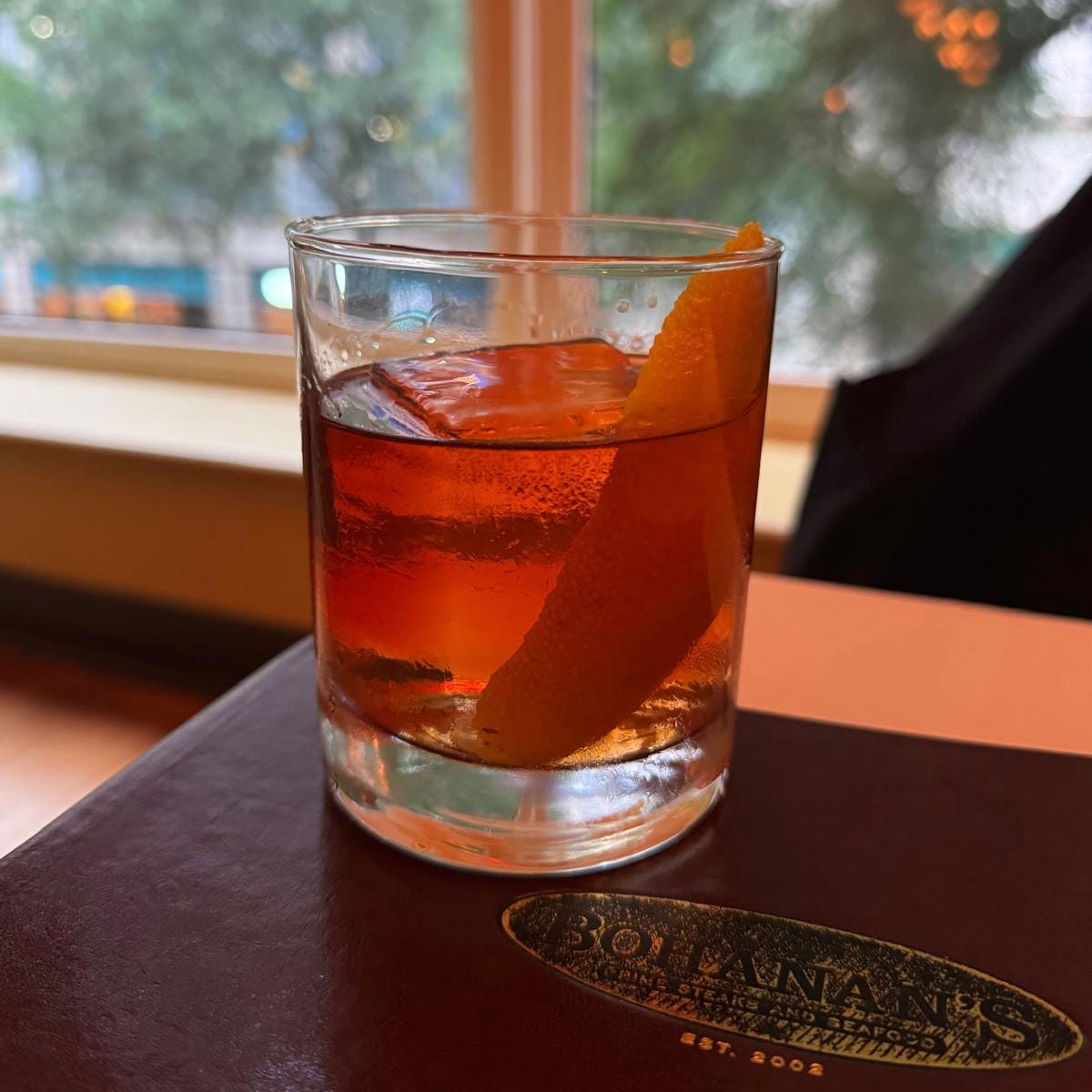 Old Fashioned at Bohanan's in San Antonio