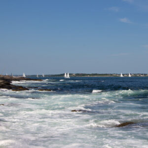Sailboats in Stonington, CT