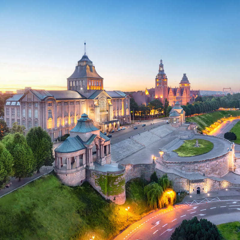 Szczecin Riverfront, Poland