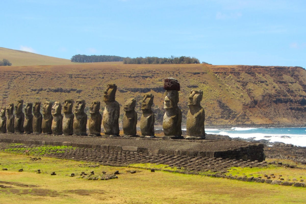 Easter Island's iconic landmark