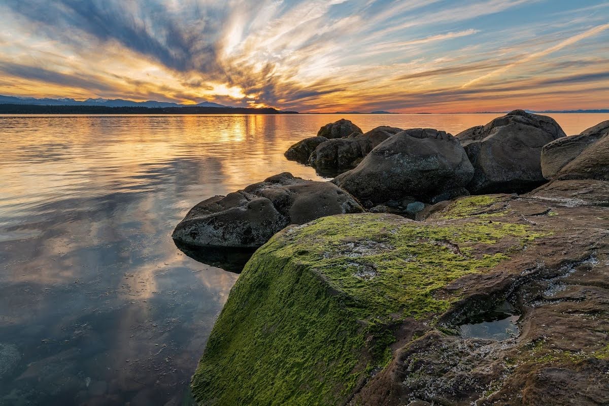 Hornby Island sunset