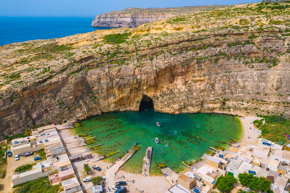Inland Sea In Gozo, Malta
