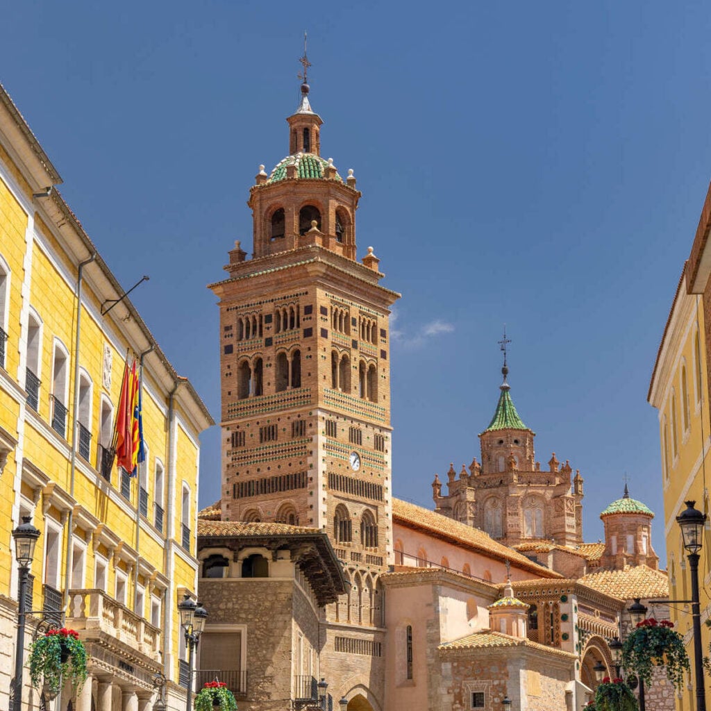 Mudejar Tower In Teruel, Spain