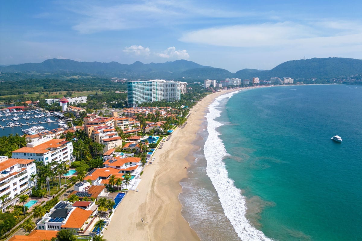 Panorama of Ixtapa, MX