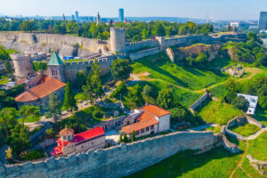 Panoramic View Of Belgrade Fortress, Serbia