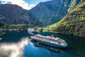 Panoramic View Of Flam, Norway