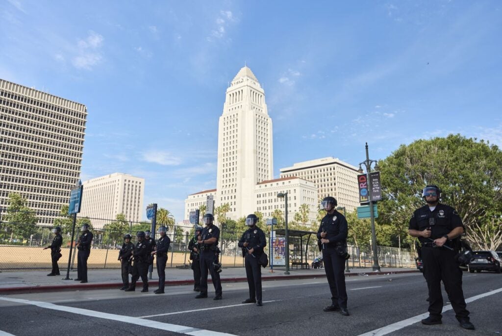 Police Officers in LA