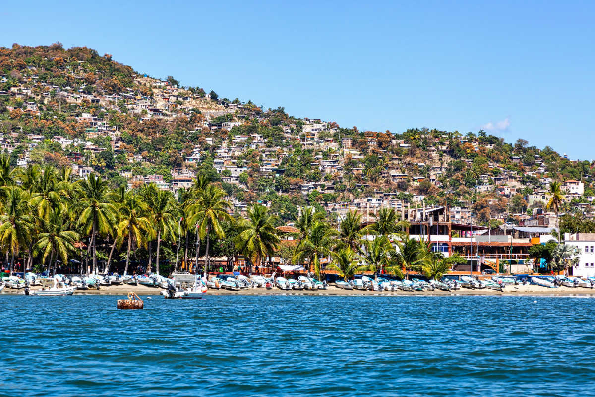 Spectacular views in Zihuatanejo, Mexico