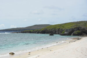 Tinian Beach in the Northern Mariana Islands