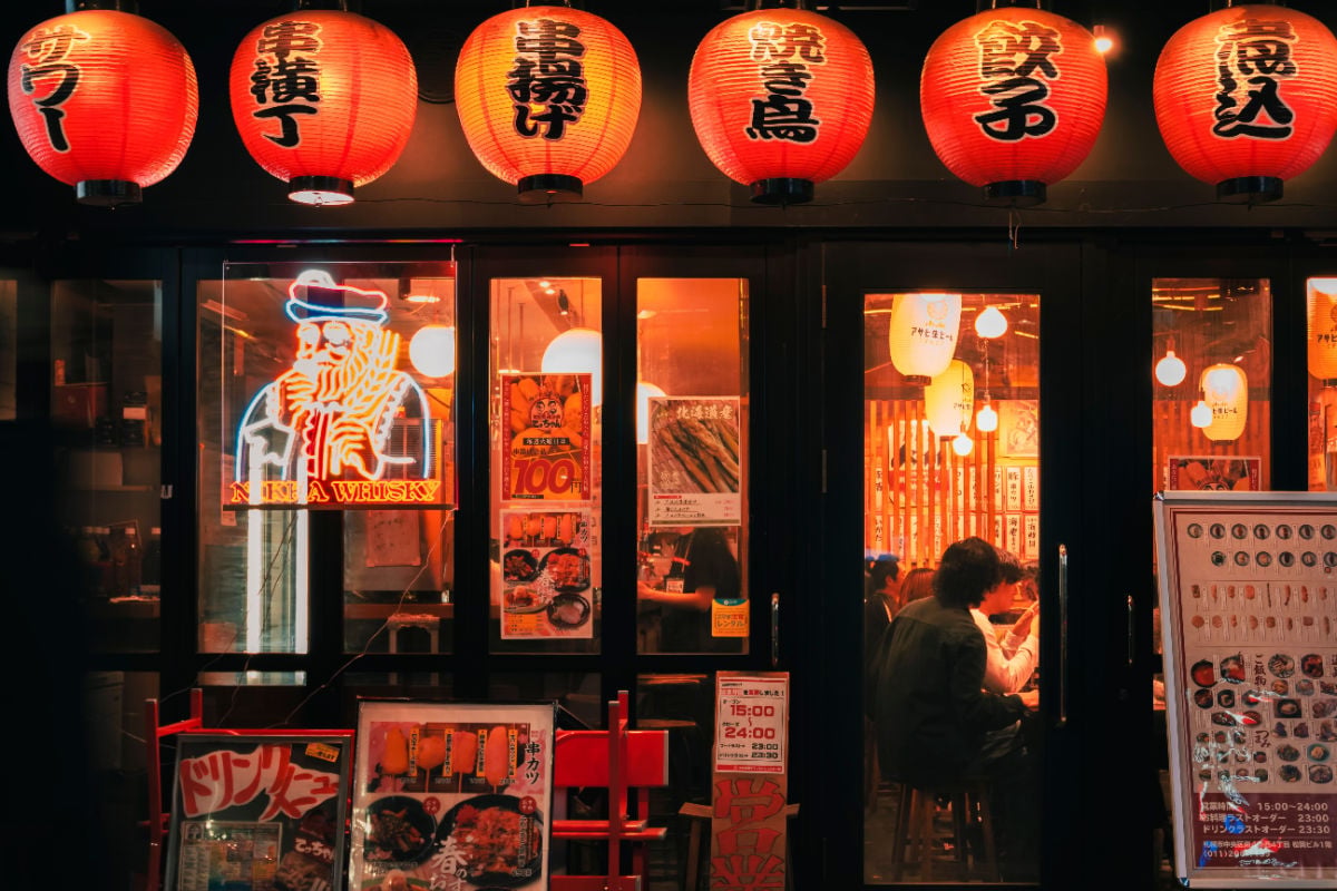 Traditional izakaya in Sapporo, Japan