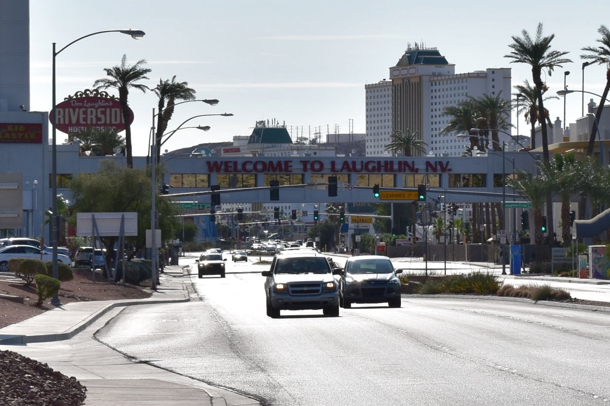 Welcome to Laughlin, NV sign