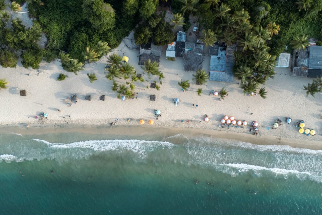 bahia de cata, aragua, venezuela